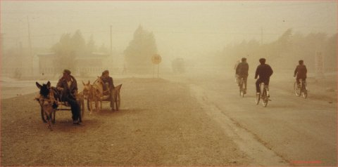 China woestijnstorm