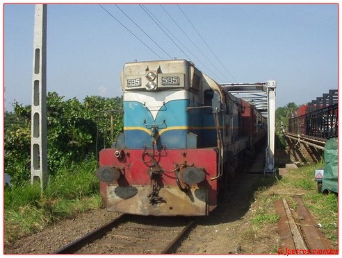 trein diesel locomotief